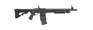 Mossberg 590RM Mag-Fed Pump Action 12 Gauge Shotgun with Magpul MBUS sights